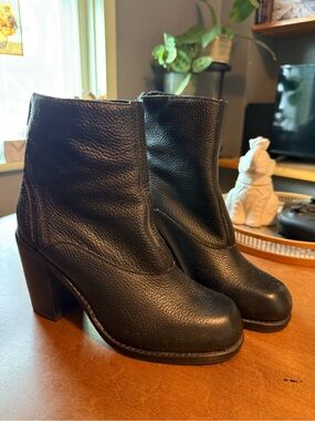 Jeffrey Campbell Black Leather Boots